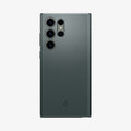 ACS06077 - Galaxy S23 Ultra Case Thin Fit in abyss green showing the back