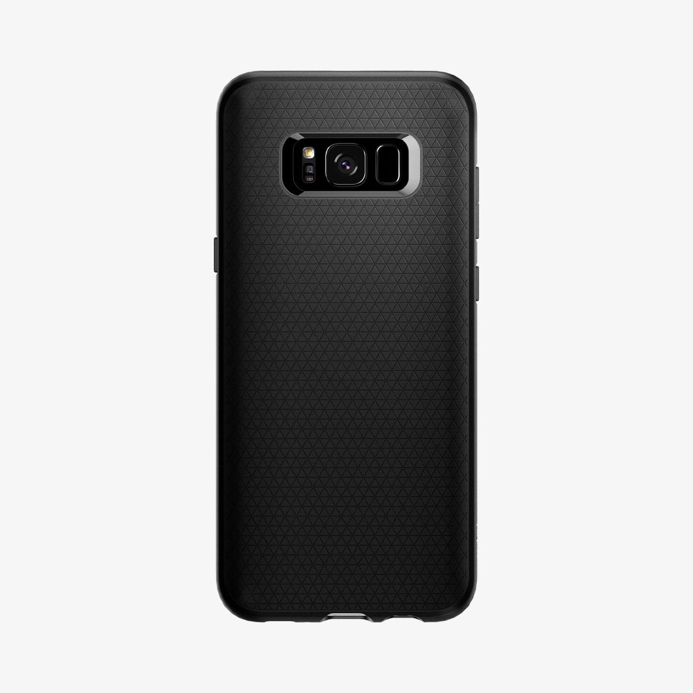 571CS21663 - Galaxy S8 Series Liquid Air Case in black showing the back