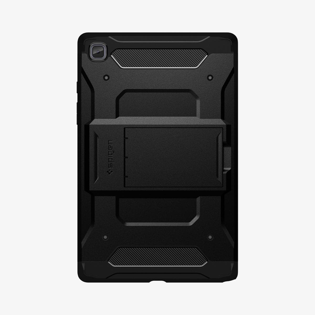 ACS01564 - Galaxy Tab A7 Case Tough Armor Pro in black showing the back