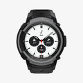 ACS03653 - Galaxy Watch 4 Classic (42mm) Case Rugged Armor Pro in charcoal gray showing the front