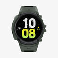 ACS04325 - Galaxy Watch 5/4 (44mm) Case Rugged Armor Pro in military green showing the front