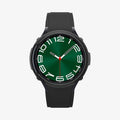 ACS06394 - Galaxy Watch 6 Classic (47mm) Case Liquid Air in matte black showing the front