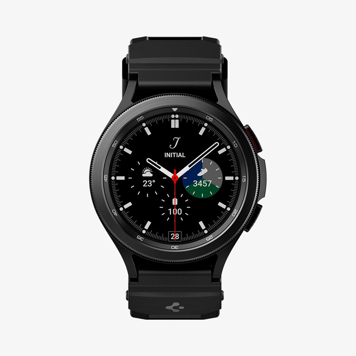 Spigen Correa resistente diseñada para Samsung Galaxy Watch 6/5/4 de  1.73/1.57 pulgadas, Classic 6 de 1.77/1.73 pulgadas, 5 Pro de 1.772  pulgadas, 4