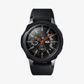 603CS25100 - Galaxy Watch (46mm) Case Liquid Air in black showing the front