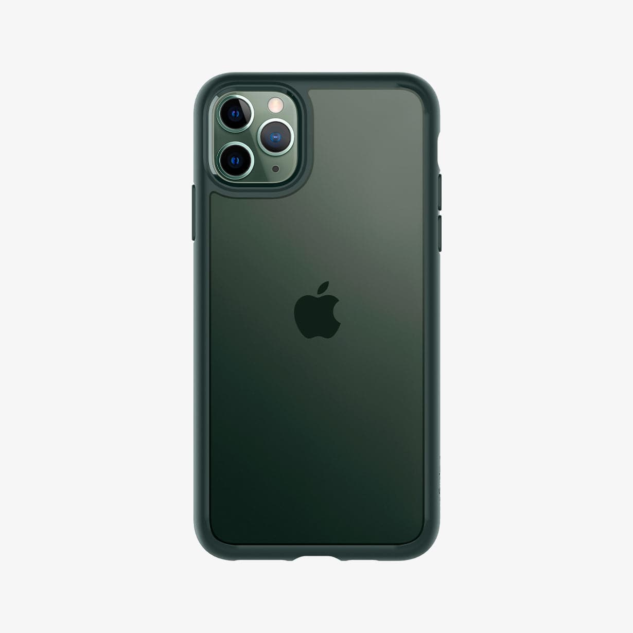 ACS00411 - iPhone 11 Pro Max Case Ultra Hybrid in midnight green showing the back
