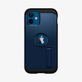 ACS02301 - iPhone 12 Mini Case Tough Armor in navy blue showing the back