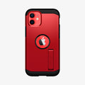 ACS02258 - iPhone 12 Mini Case Tough Armor in red showing the back