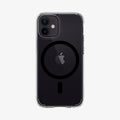 ACS02629 - iPhone 12 Mini Case Ultra Hybrid Mag Safe Compatible in black showing the back