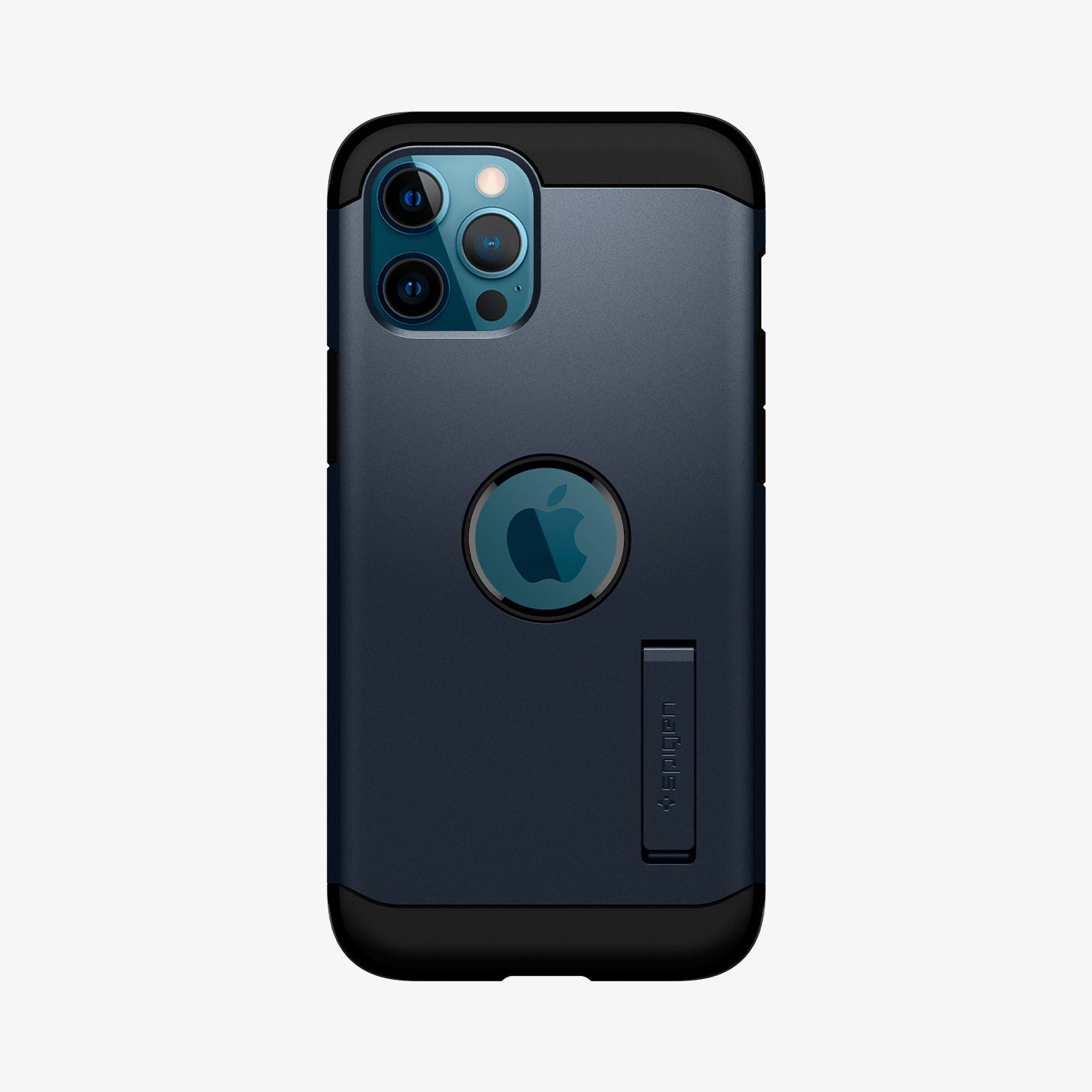 ACS02295 - iPhone 12 Pro Max Case Tough Armor in metal slate showing the back