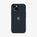 ACS03623 - iPhone 13 Case Ultra Hybrid Matte in frost black showing the back