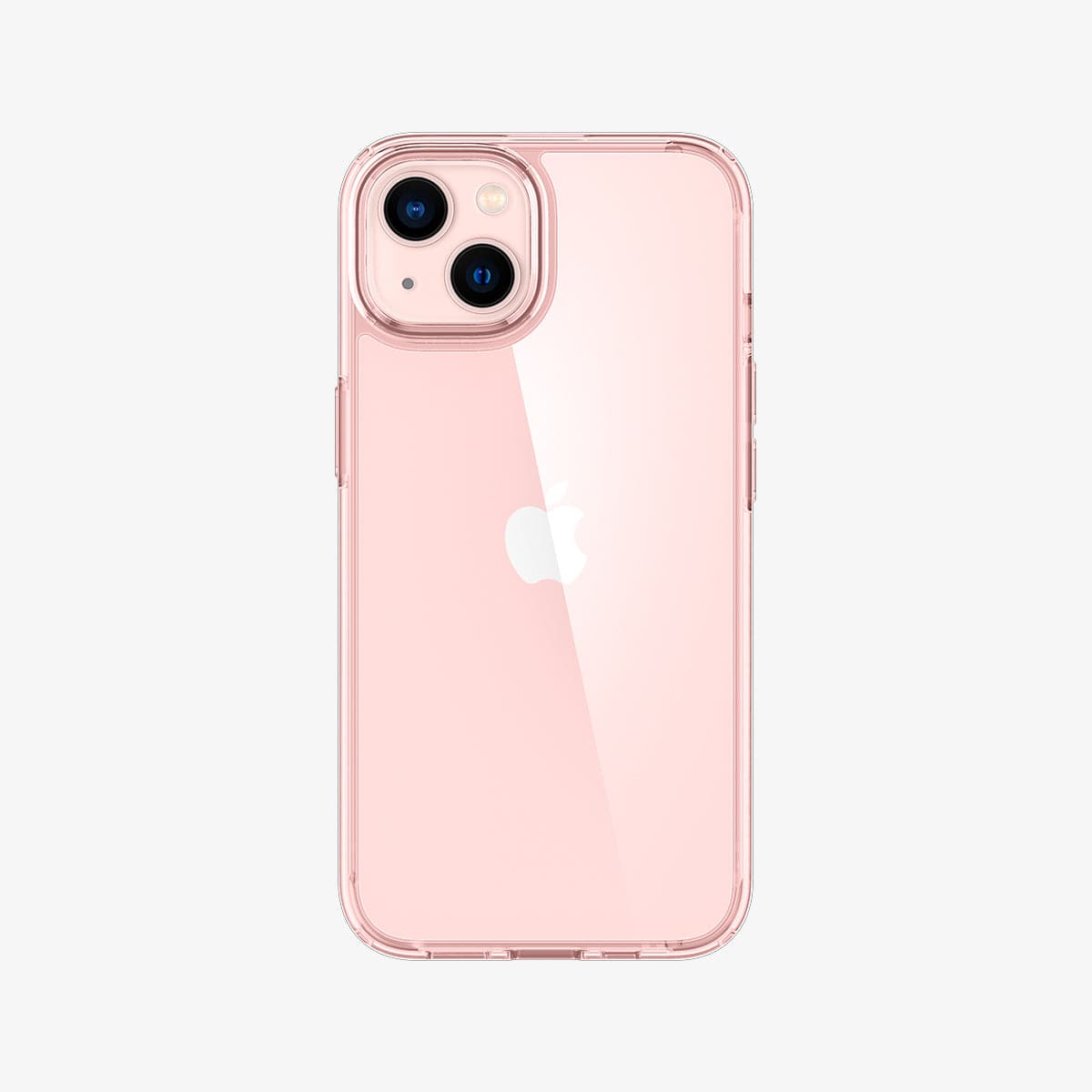ACS03320 - iPhone 13 Mini Case Ultra Hybrid in rose crystal showing the back