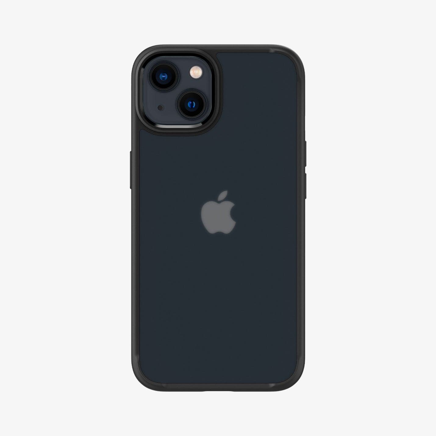 ACS03625 - iPhone 13 Mini Case Ultra Hybrid Matte in frost black showing the back