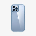 ACS04131 - iPhone 13 Pro Max Case Ultra Hybrid in sierra blue showing the back