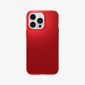 ACS03249 - iPhone 13 Pro Thin Fit in red showing the back