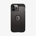 ACS03276 - iPhone 13 Pro Case Tough Armor in gunmetal showing the back