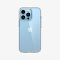 ACS03261 - iPhone 13 Pro Case Ultra Hybrid in crystal clear showing the back