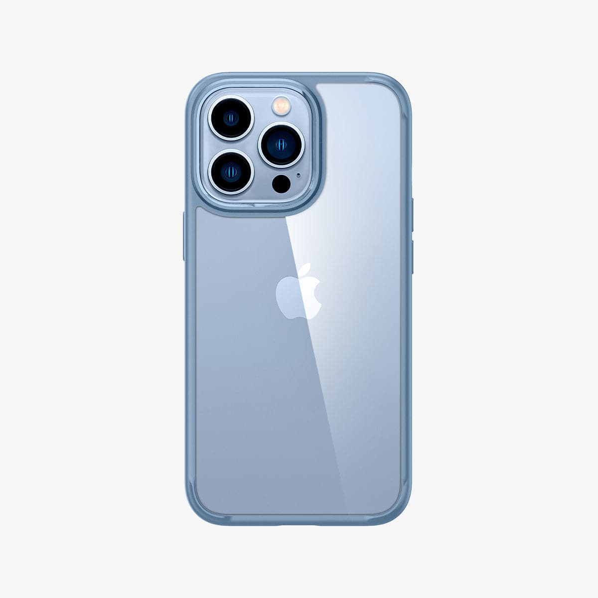 ACS04132 - iPhone 13 Pro Case Ultra Hybrid in sierra blue showing the back