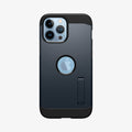 ACS03223 - iPhone 13 Pro Case Tough Armor in metal slate showing the back