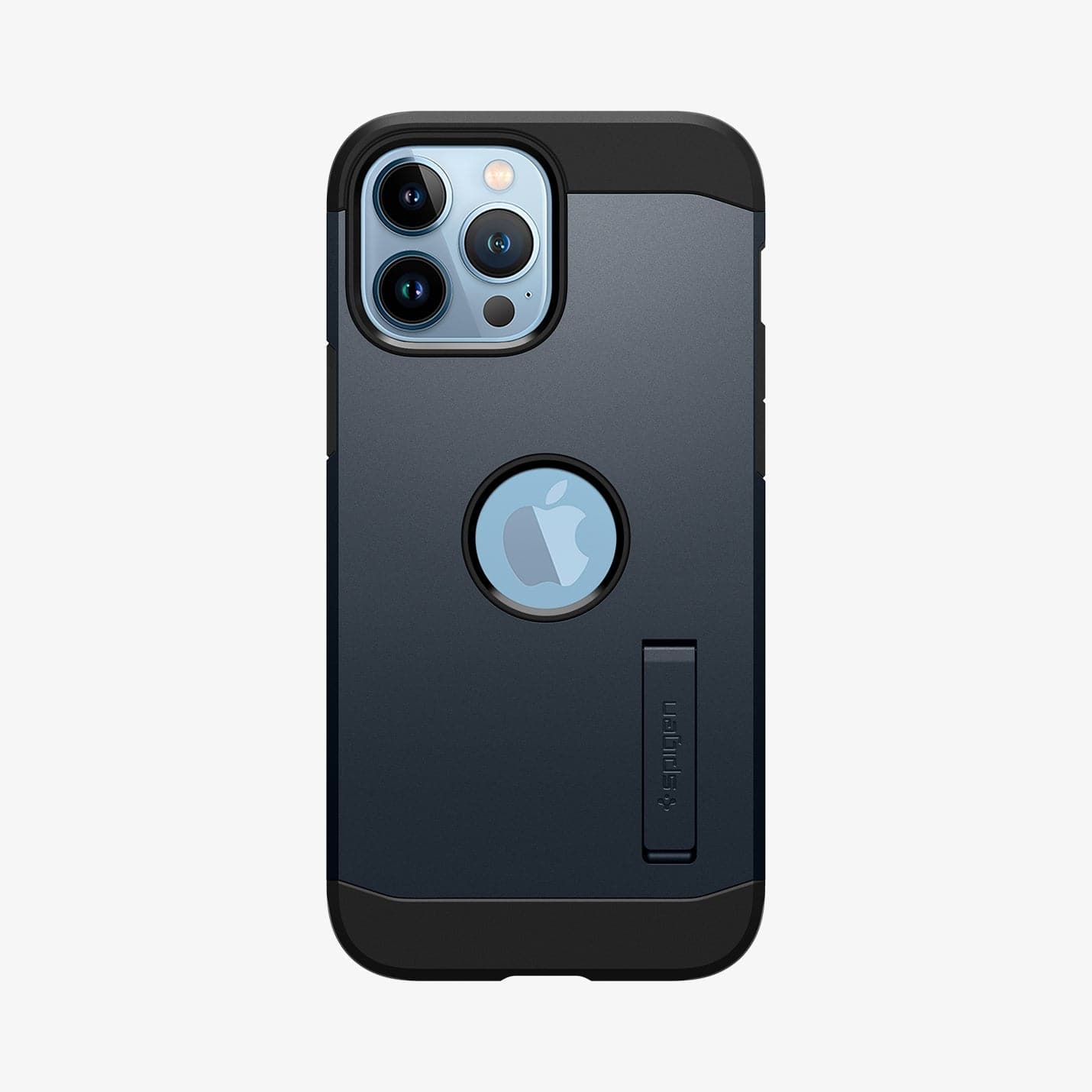 ACS03223 - iPhone 13 Pro Case Tough Armor in metal slate showing the back