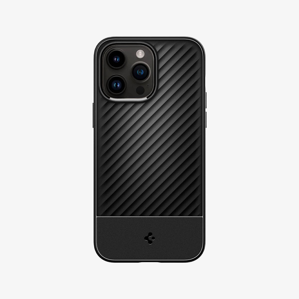 ACS04634 - iPhone 14 Pro Max Case Core Armor in matte black showing the back