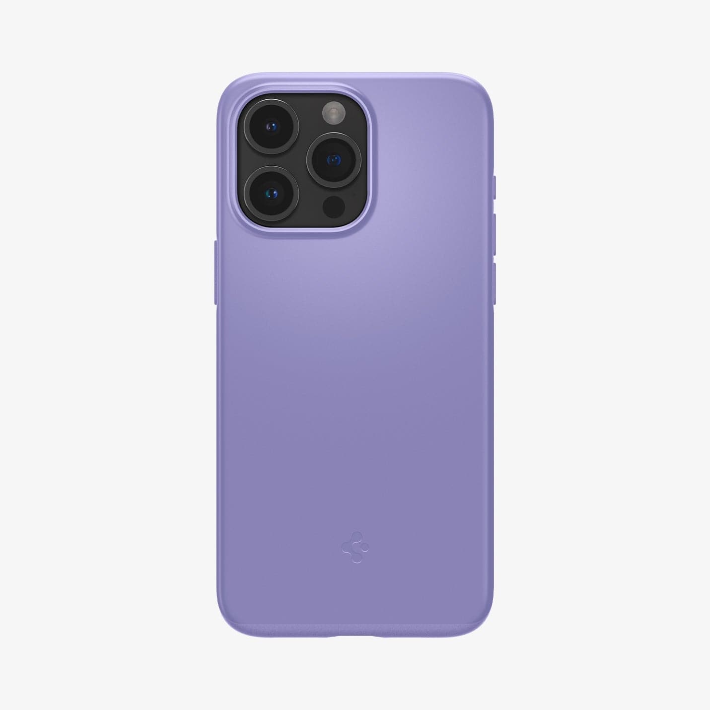 ACS06549 - iPhone 15 Pro Max Case Thin Fit in iris purple showing the back
