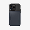 ACS04838 - iPhone 14 Pro Max Case Slim Armor CS in metal slate showing the back