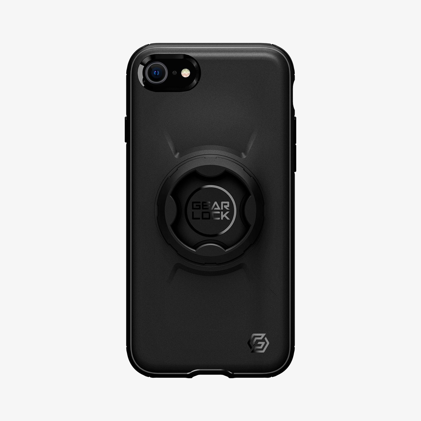 ACS01590 - iPhone SE Gearlock Bike Mount case showing the back
