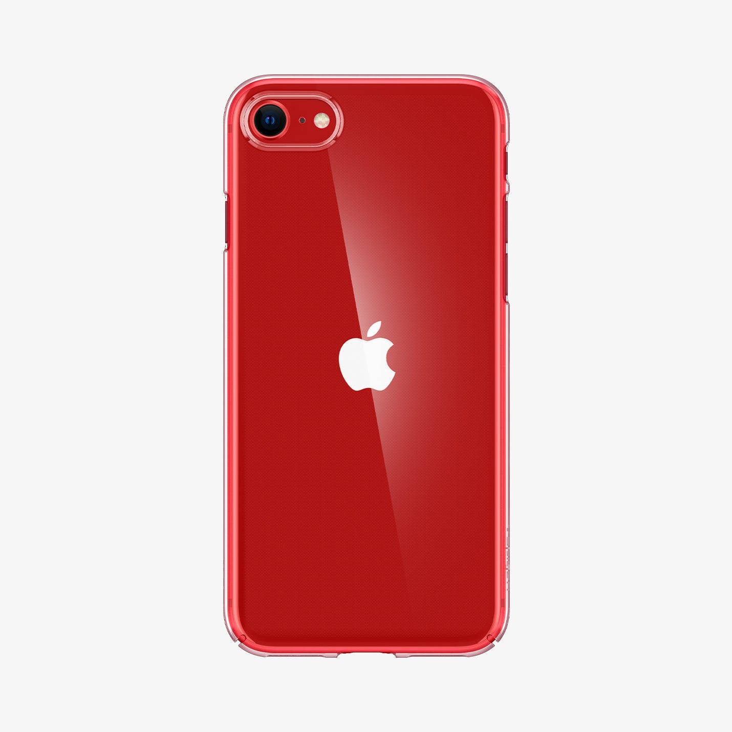  ACS04356 - iPhone SE Air Skin Case in crystal clear showing the back