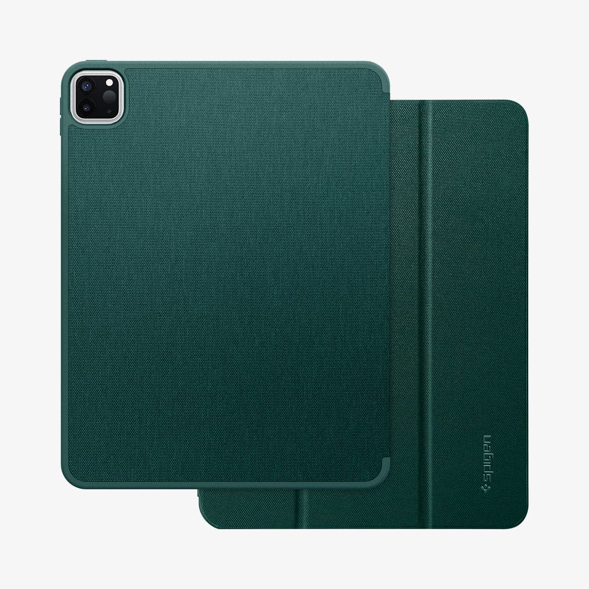 ACS01056 - iPad Pro 11" Case Urban Fit in military green showing the back and front