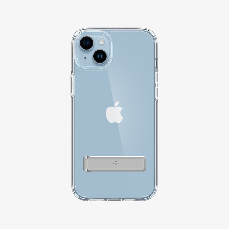ACS04905 - iPhone 14 Plus Case Ultra Hybrid S in crystal clear showing the back