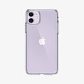 076CS27185 - iPhone 11 Case Ultra Hybrid in crystal clear showing the back