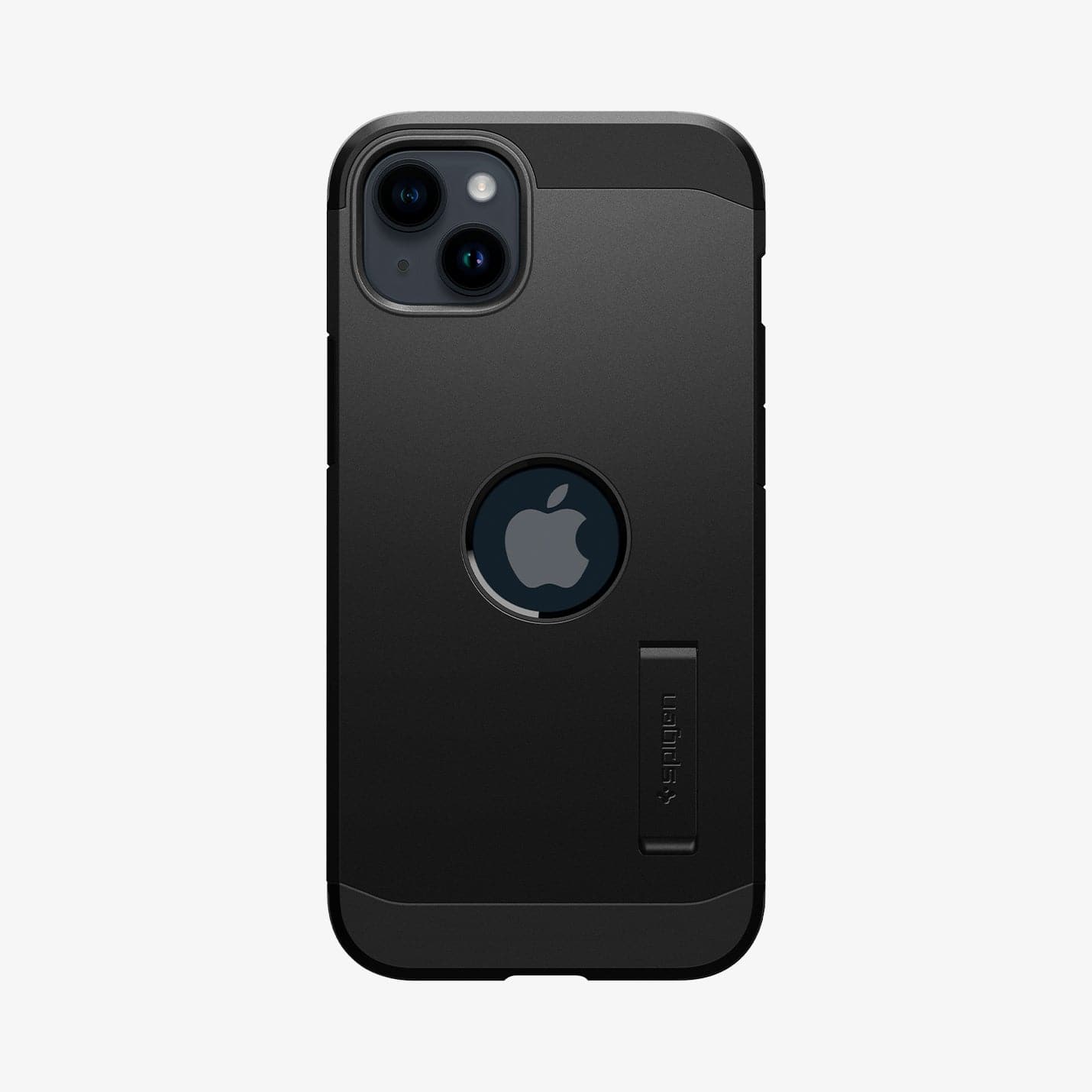 ACS04915 - iPhone 14 Plus Case Tough Armor (MagFit) in black showing the back