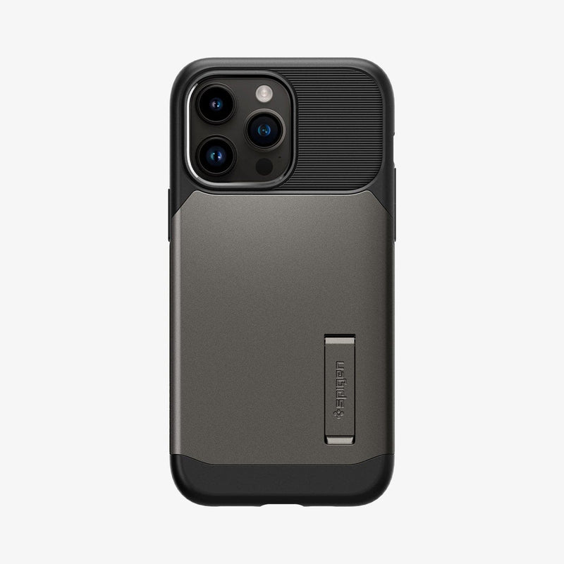 Spigen Slim Armor MagFit Case for Apple iPhone 15 Pro Max Gunmetal