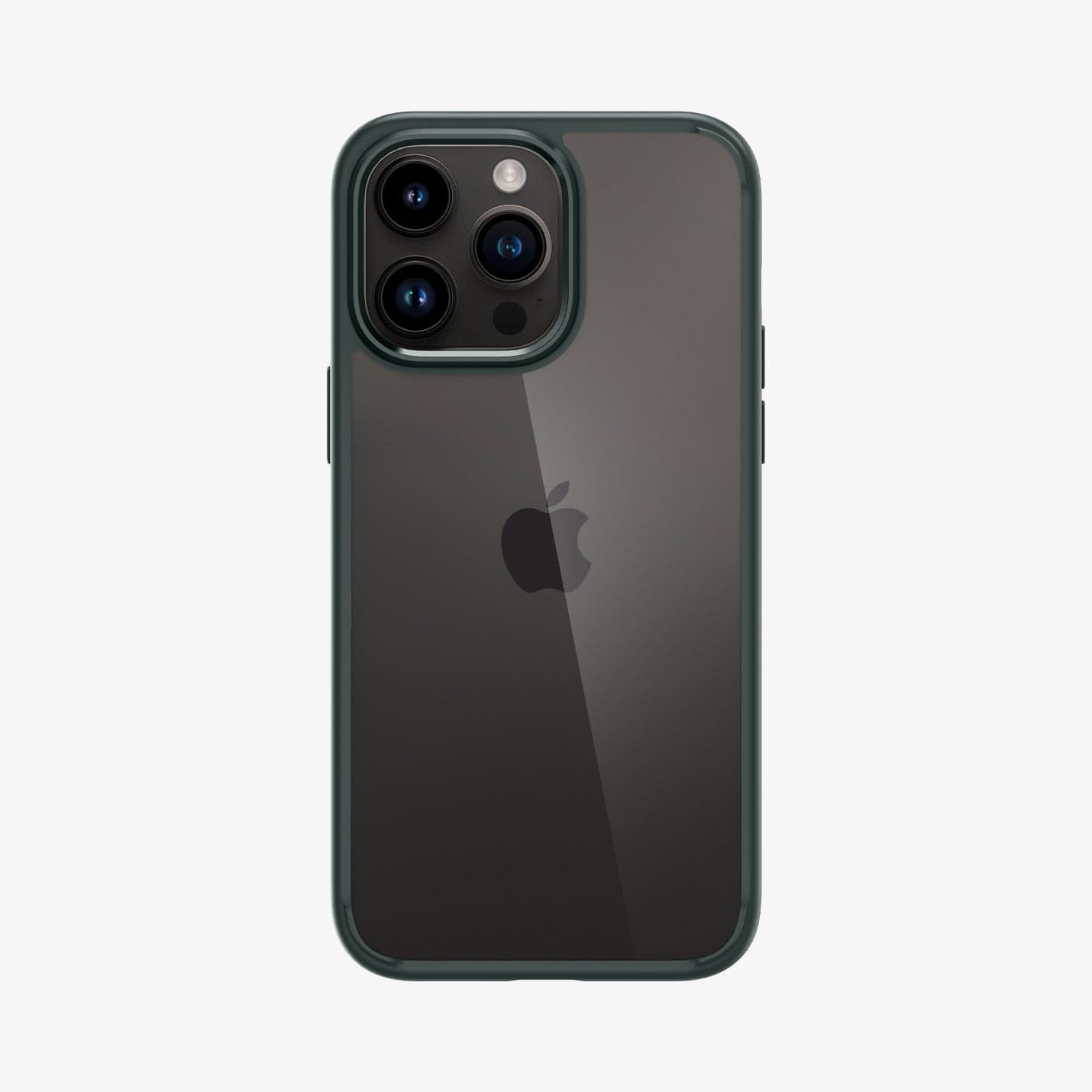 ACS04821 - iPhone 14 Pro Max Case Ultra Hybrid in abyss green showing the back