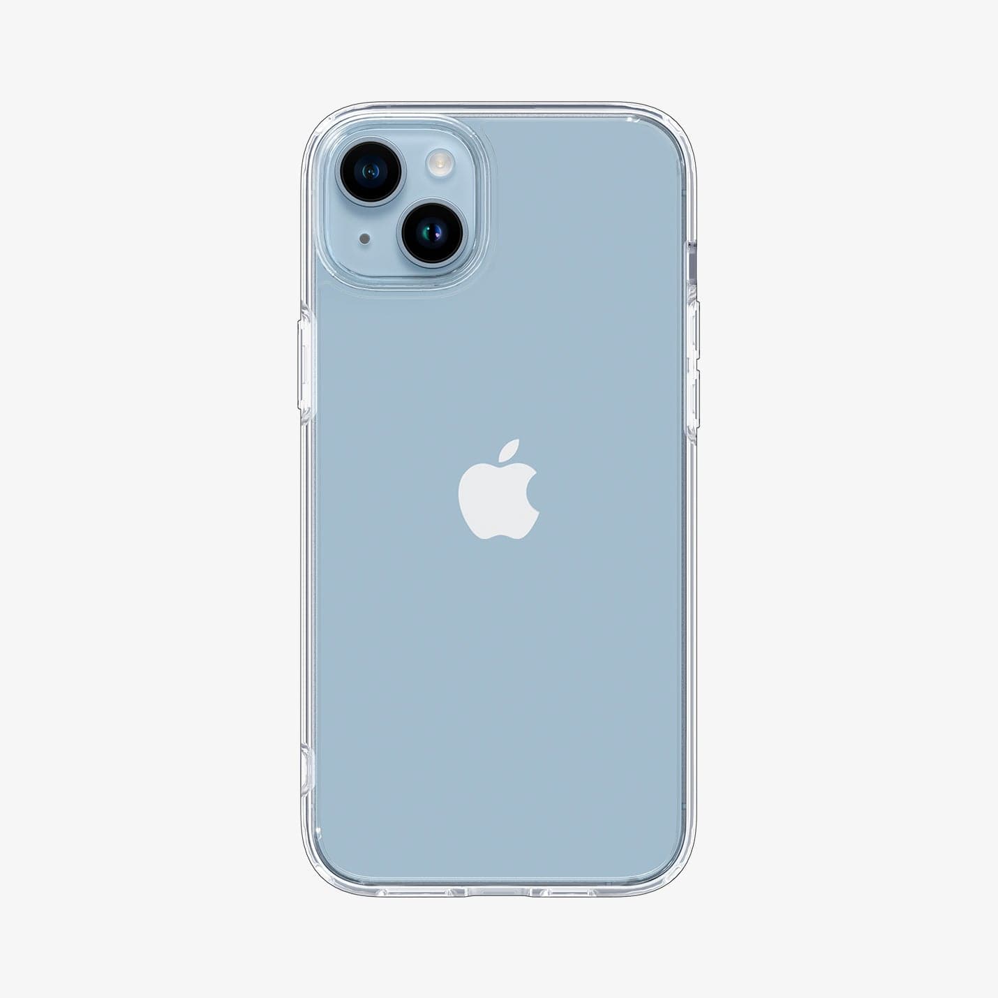 ACS05040 - iPhone 14 Case Ultra Hybrid in crystal clear showing the back