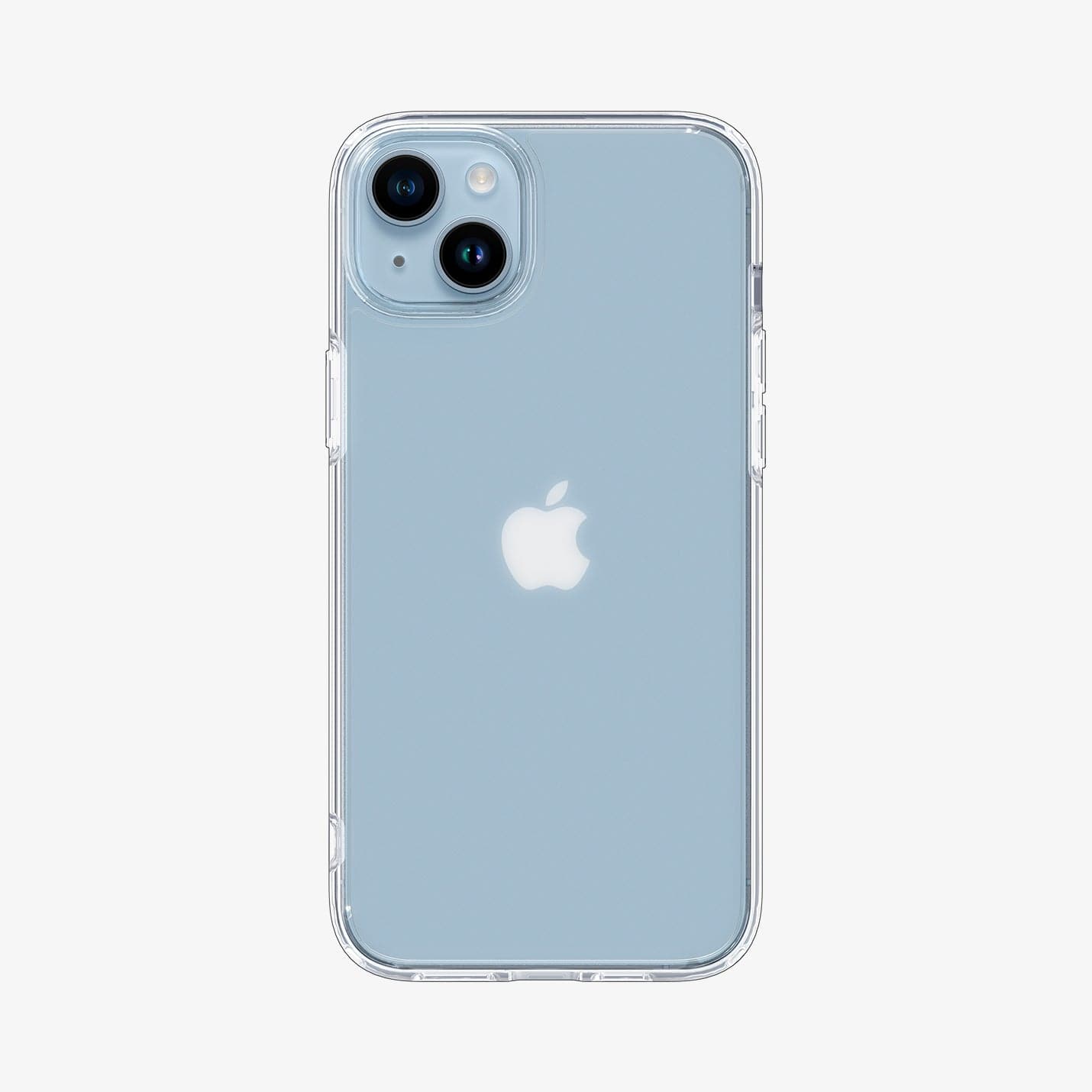 ACS05046 - iPhone 14 Case Ultra Hybrid in frost clear showing the back