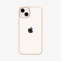 ACS04898 - iPhone 14 Plus Case Ultra Hybrid in sand beige showing the back