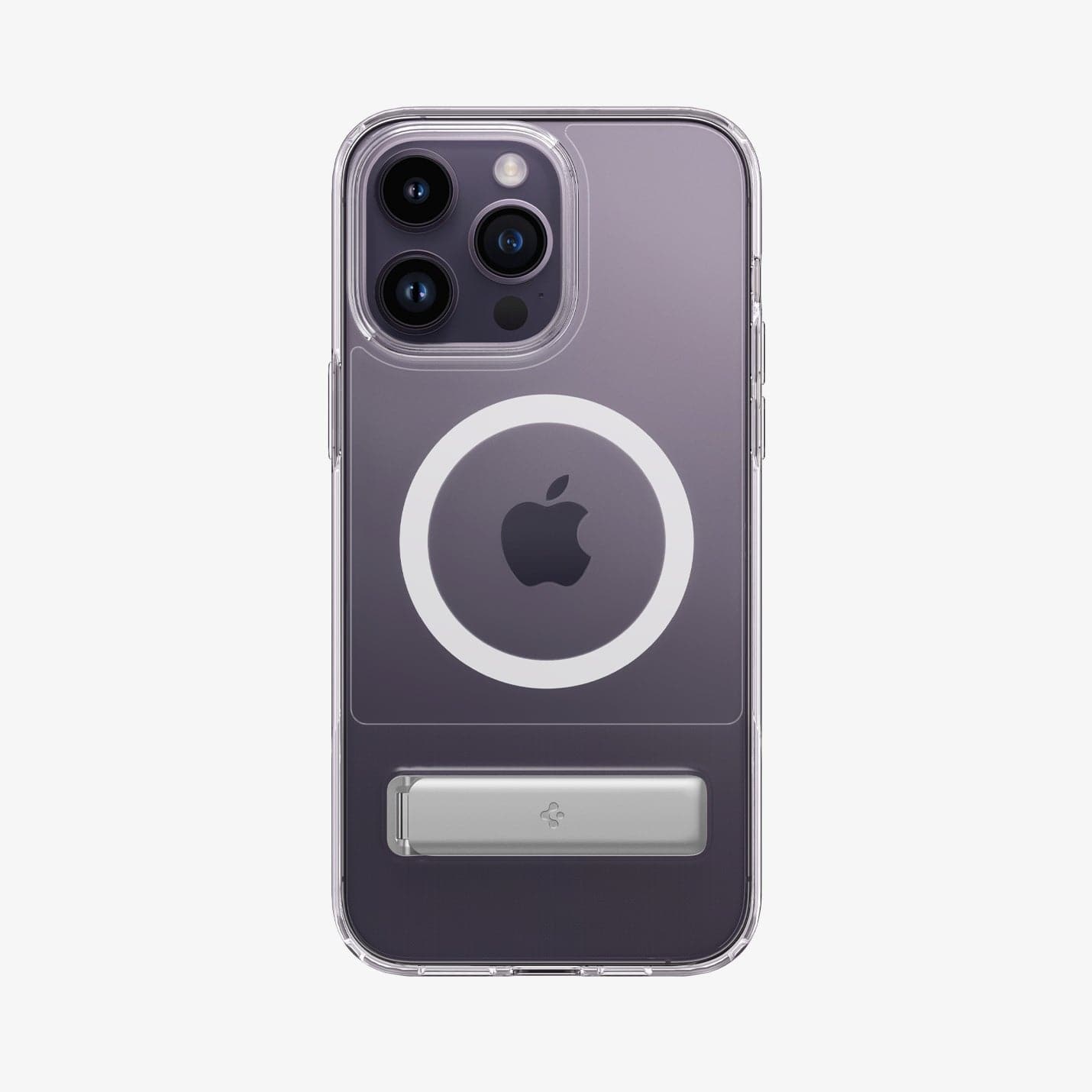 ACS04674 - iPhone 14 Pro Case Slim Armor Essential S (MagFit) in white showing the back