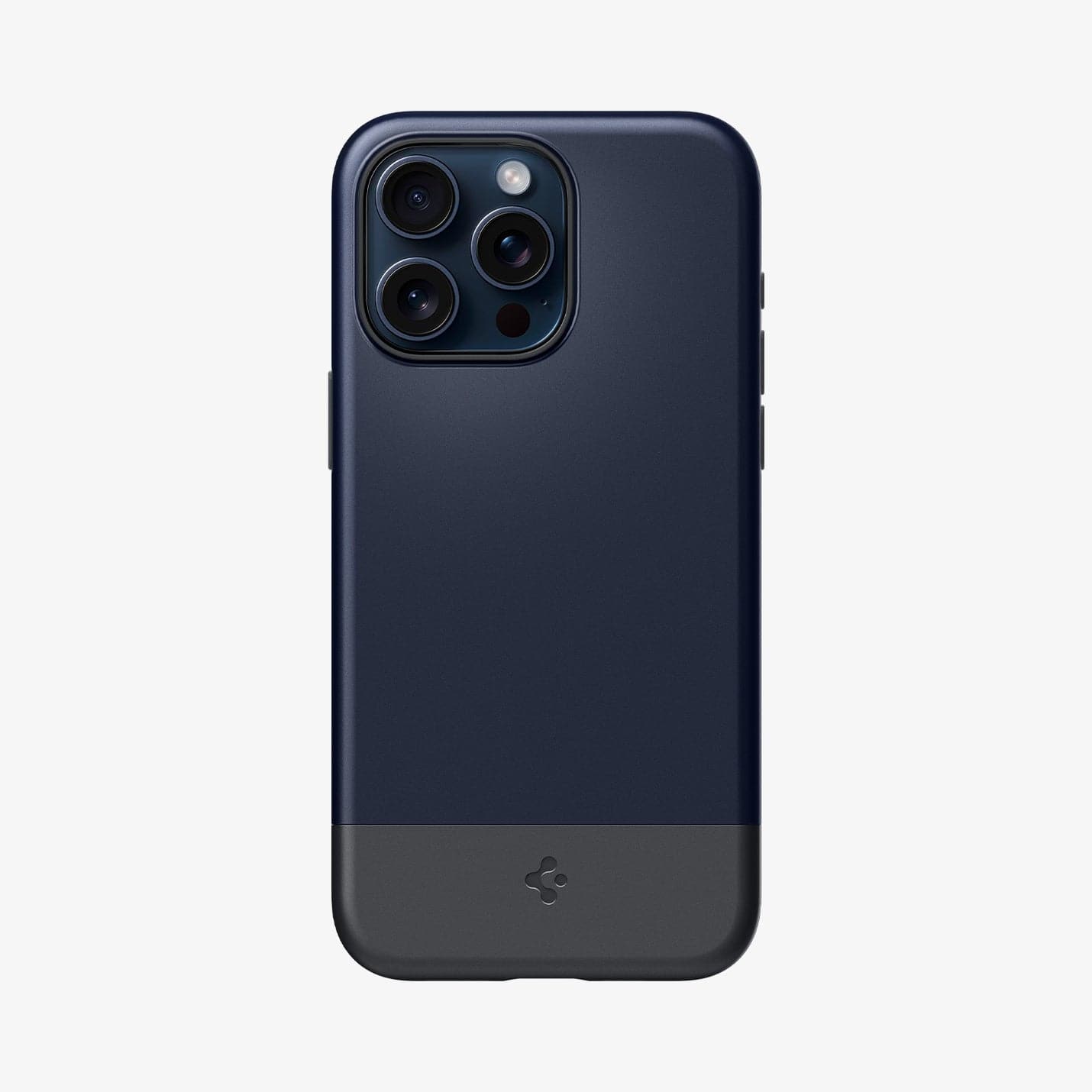 ACS06612 - iPhone 15 Pro Max Case Style Armor (MagFit) in midnight indigo showing the back