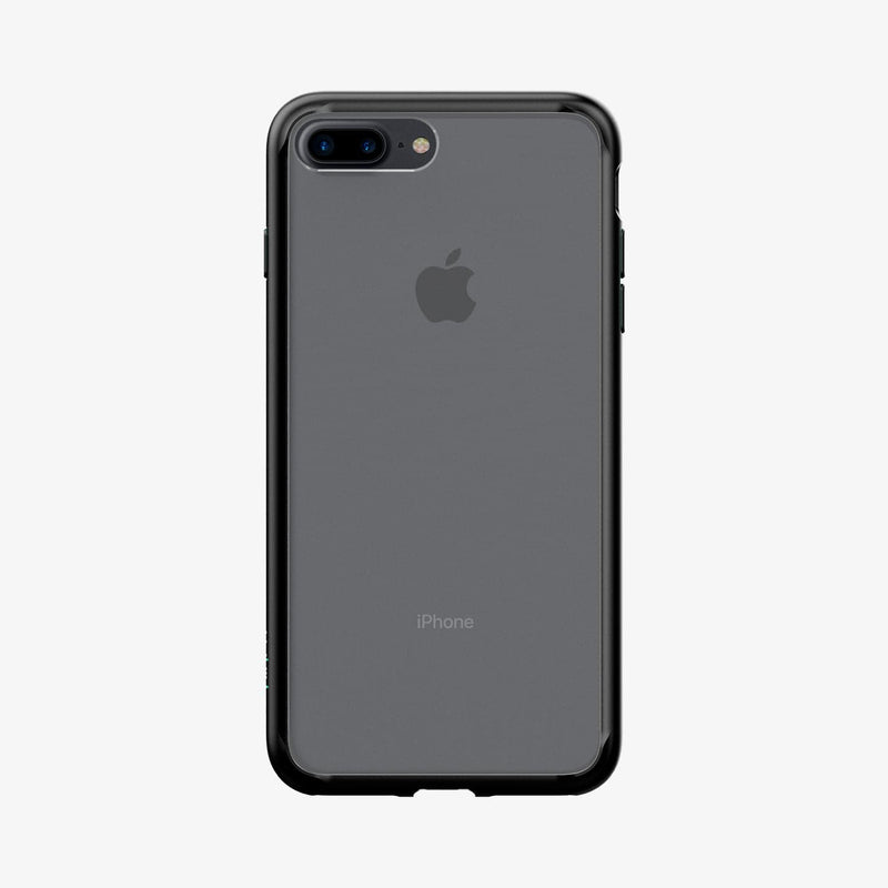 043CS20550 - iPhone 7 Series Ultra Hybrid Case in Black showing the back