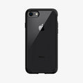 042CS20926 - iPhone 8 Series Ultra Hybrid Case in Black showing the back