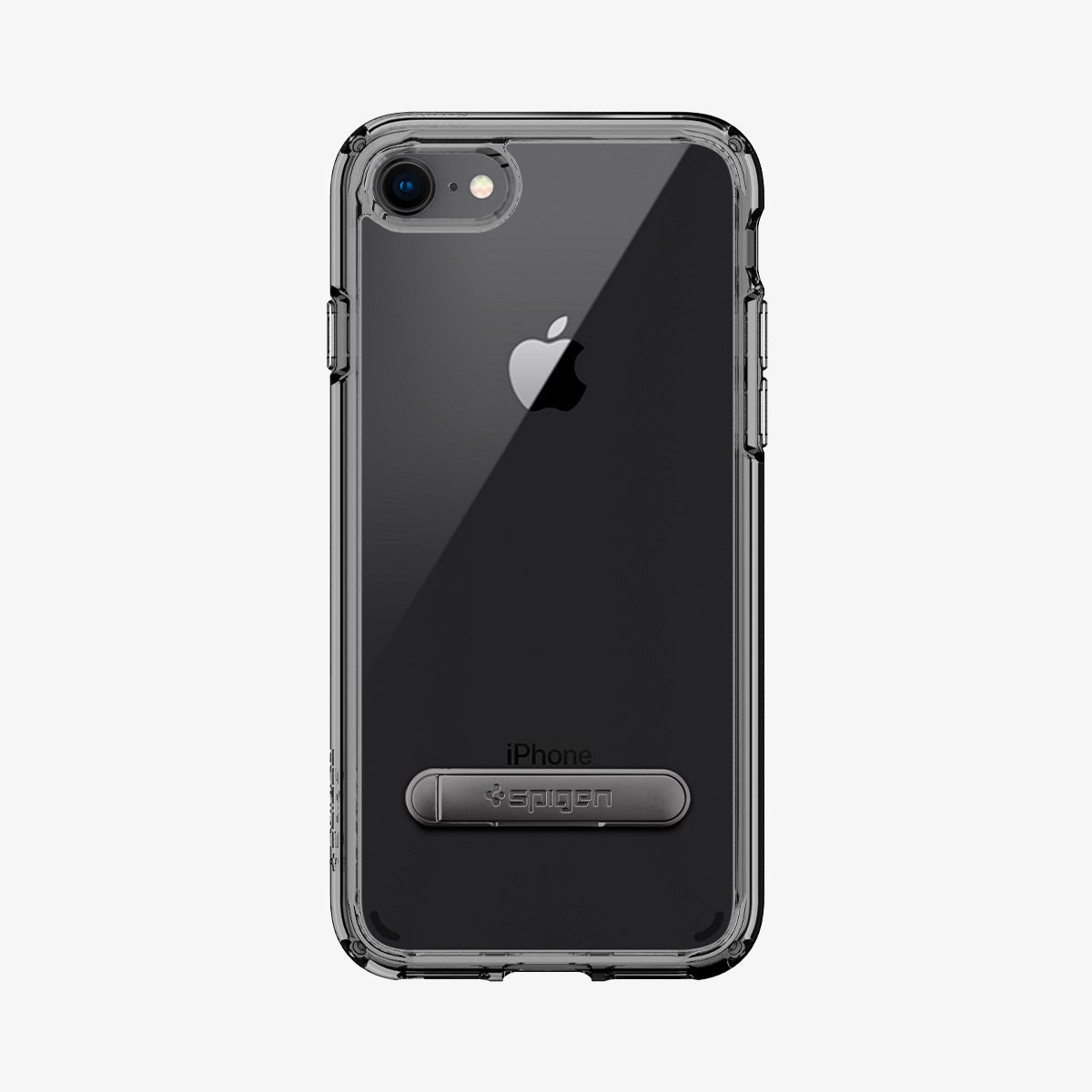 054CS22212 - iPhone SE Ultra Hybrid S case in black showing the back