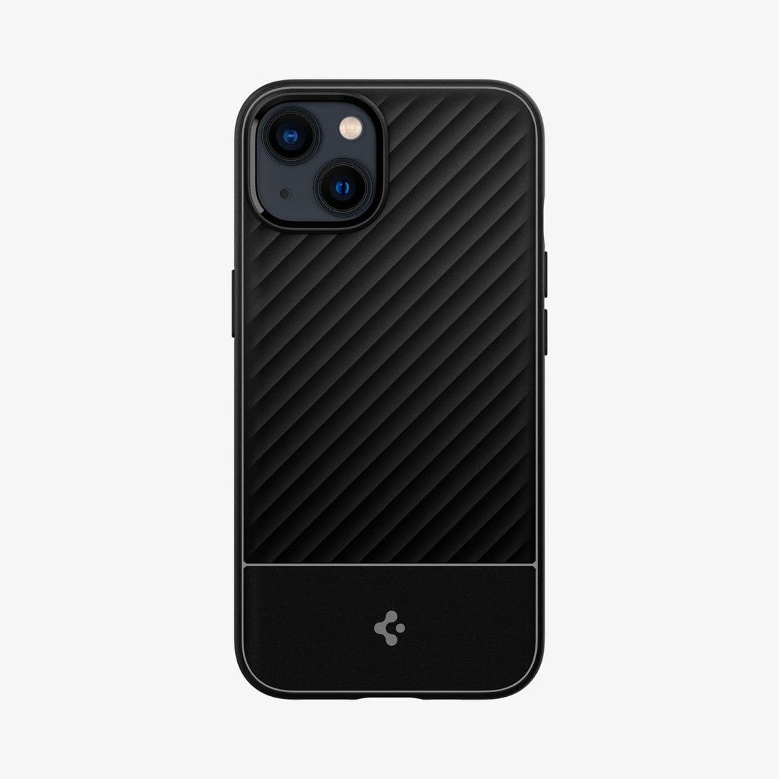 ACS03555 - iPhone 13 Case Core Armor in matte black showing the back
