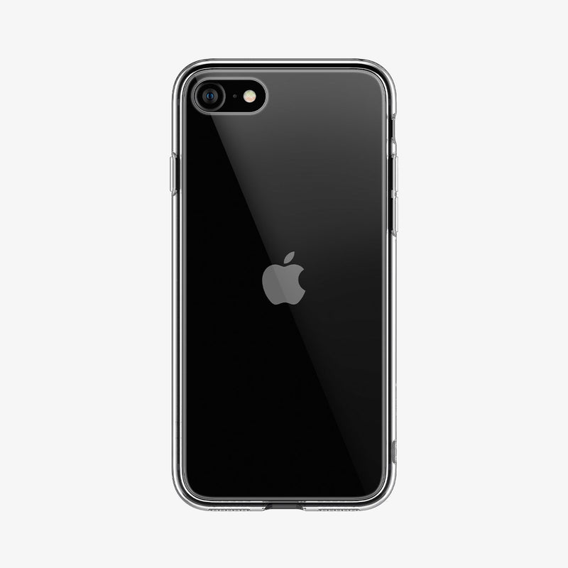 ACS04358 - iPhone SE Quartz Hybrid case in clear showing the back