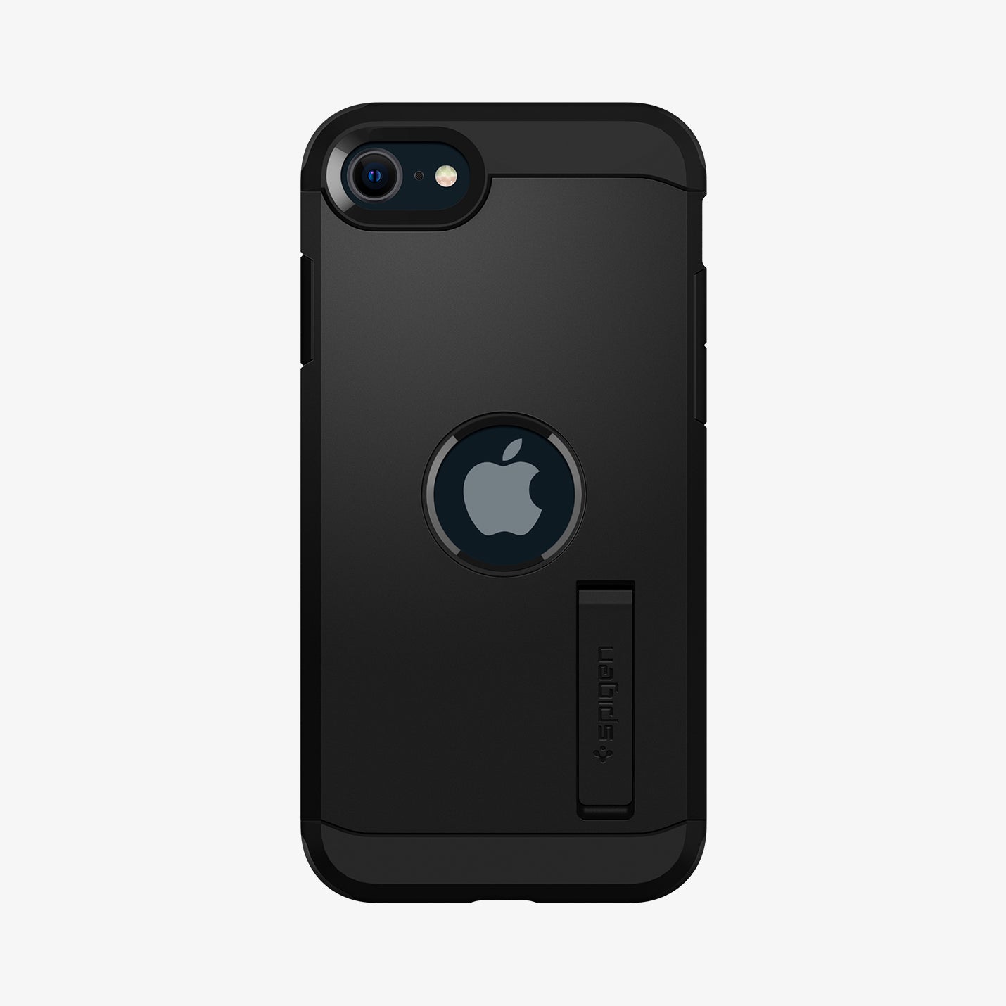 Spigen Tough Armor Case Compatible with iPhone SE 2020  Black