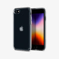 ACS04354 - iPhone 7 Series Ultra Hybrid Case in Frost Clear showing the front and back