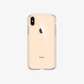 065CS25127 - iPhone XS Max Case Ultra Hybrid in crystal clear showing the back