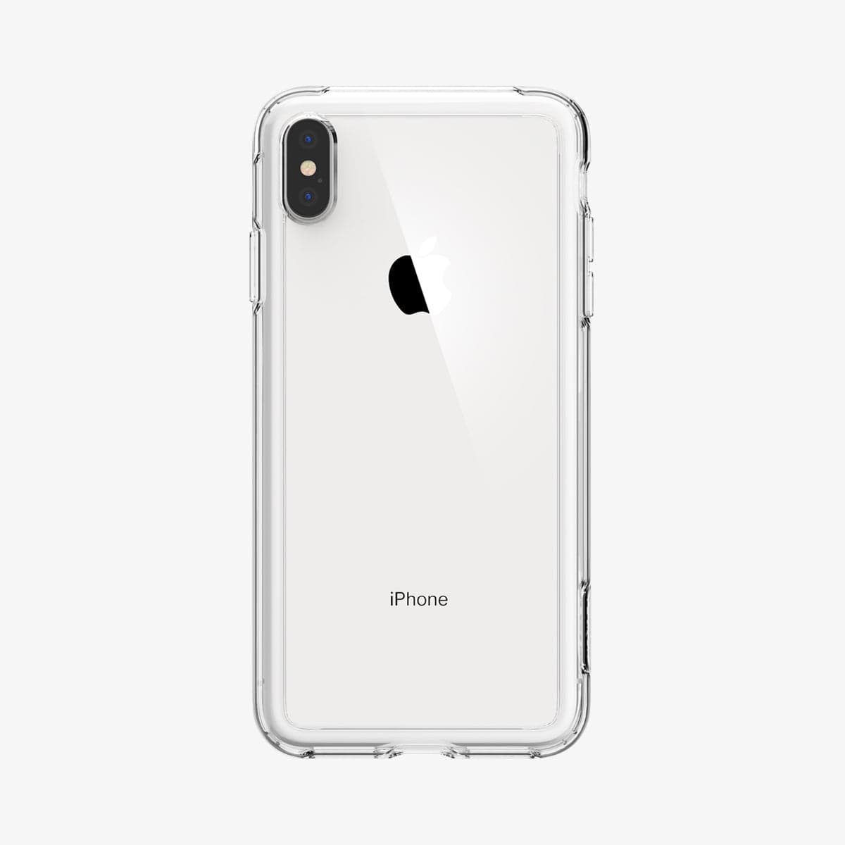 065CS24548 - iPhone XS Max Case Slim Armor Crystal in crystal clear showing the back
