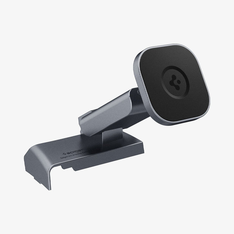 ACP04466 - Tesla OneTap Dashboard Car Mount (MagFit) in black showing the front and side