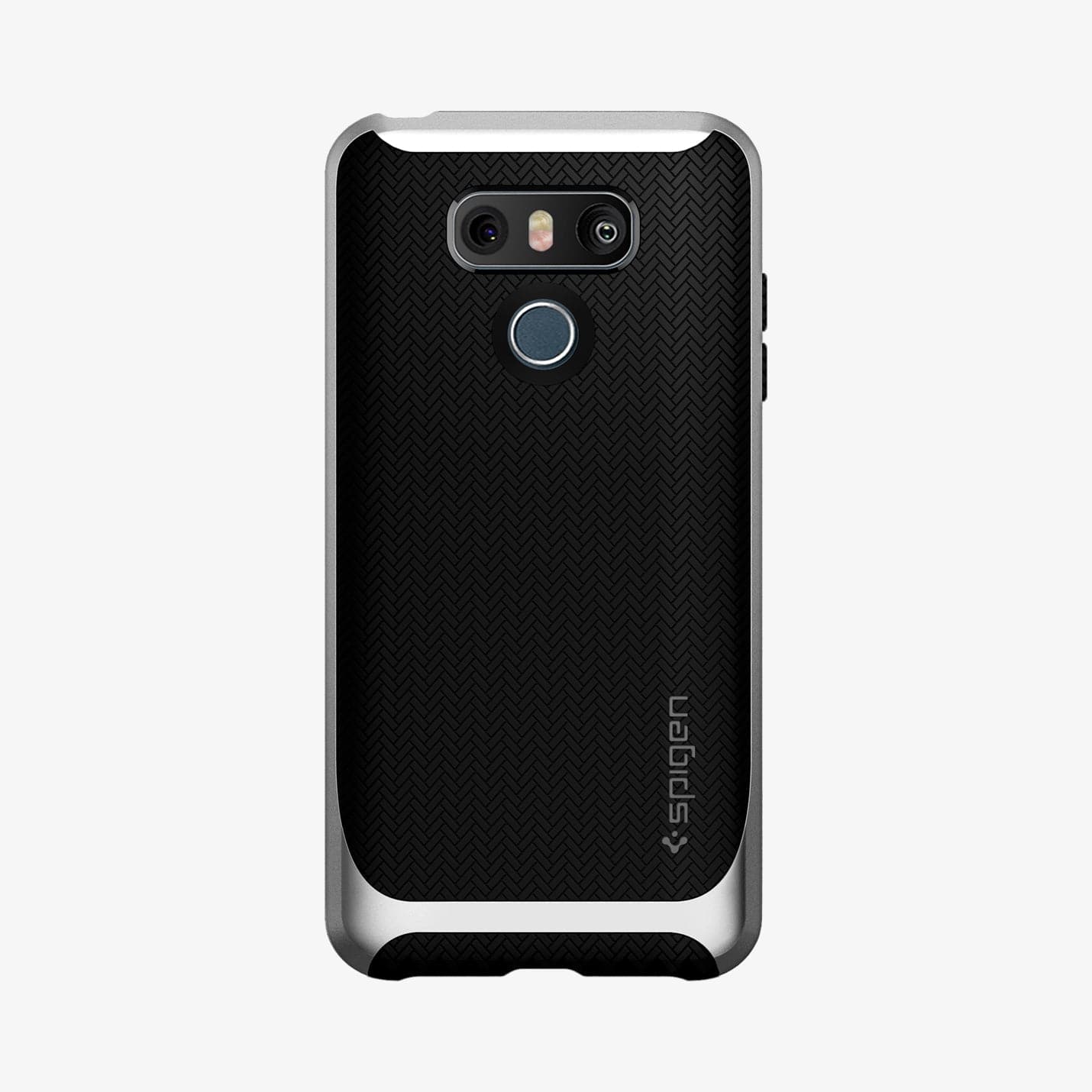 A21CS21237 - LG G Series Neo Hybrid Case in satin silver showing the back